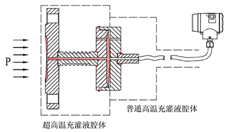 超高溫遠(yuǎn)傳結(jié)構(gòu)原理圖