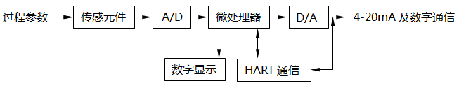 智能變送器基本結(jié)構原理圖